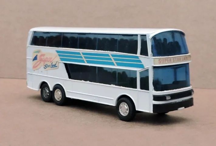 Miniatura De Ônibus (dois Andares) - Anos 90 - Ver descrição