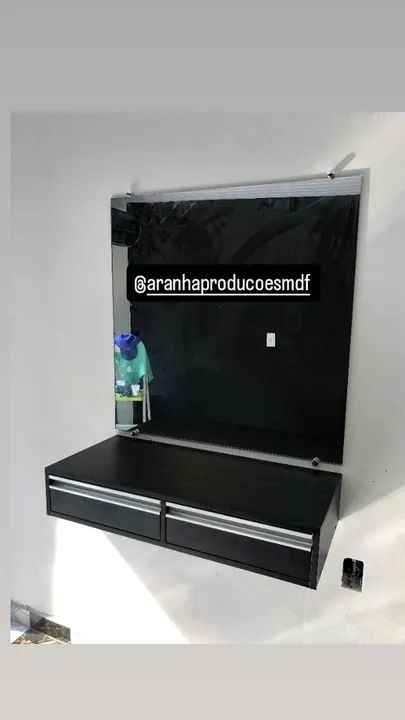 Bancada com espelho 