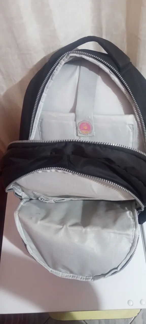 Mochila feminina Rebecca Bonbon team Preta - Foto 3