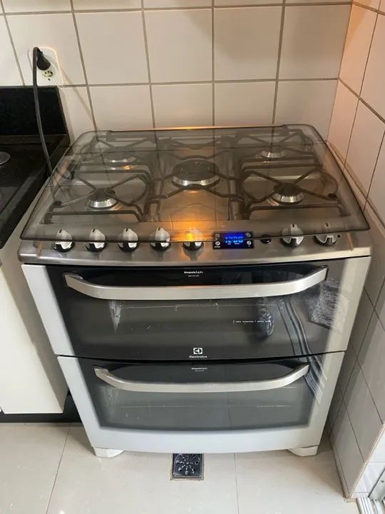 Fogão Electrolux 5 Bocas 2 Fornos  - Foto 6