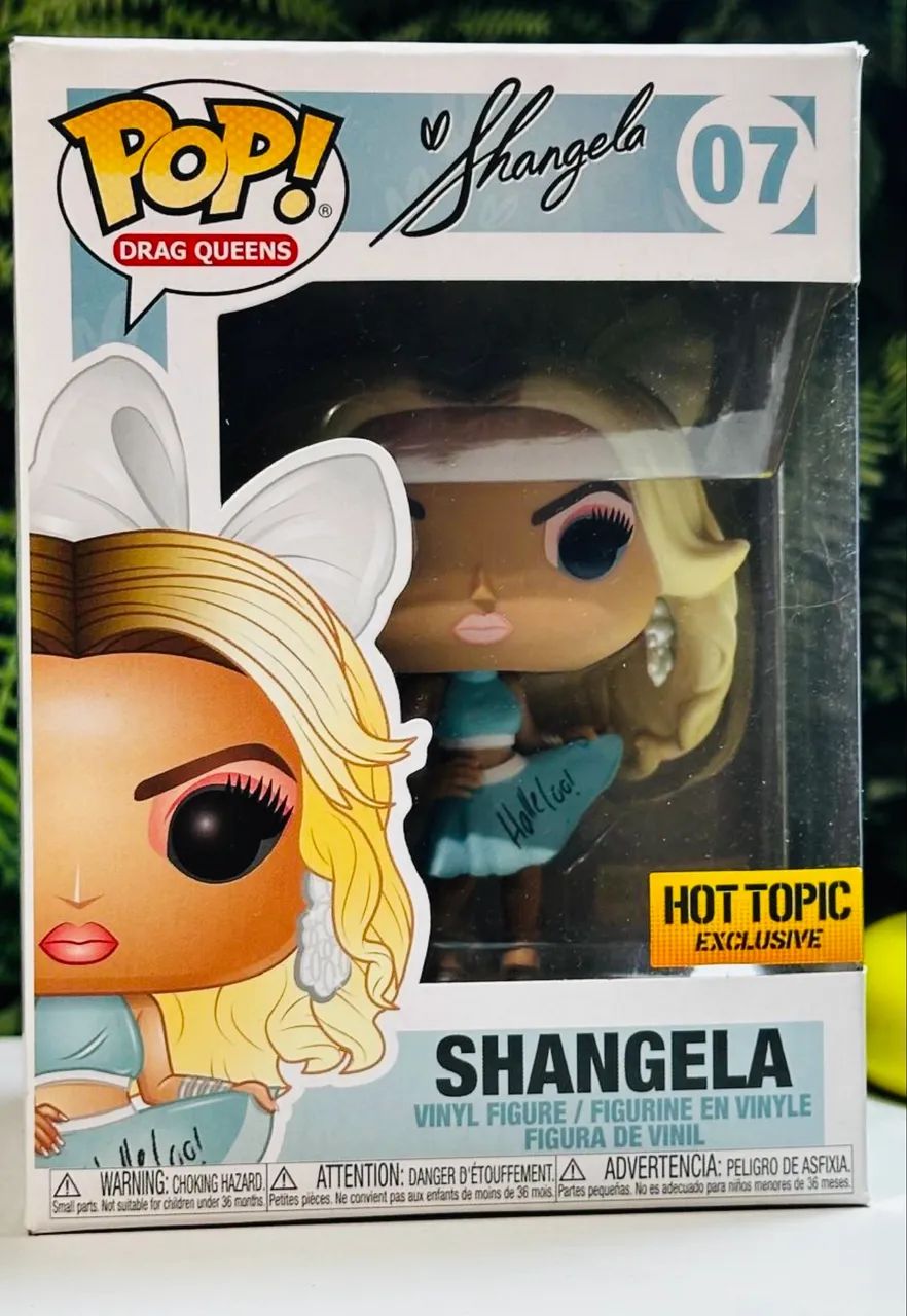 Funko POP drag queens  shangela #07 (hot topic exclusive)  vaulted!