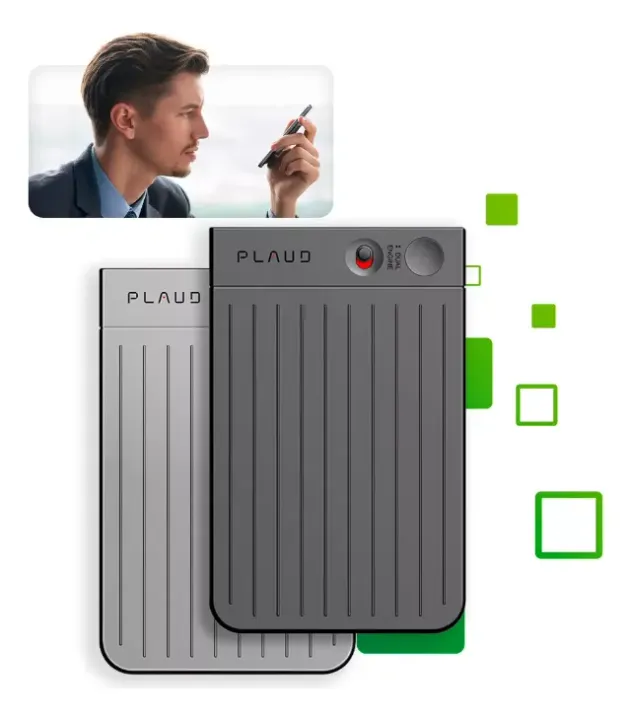 ? Gravador de Voz Inteligente e Tradutor Plaud Note NB-100 com ChatGPT - Lacrado! ?