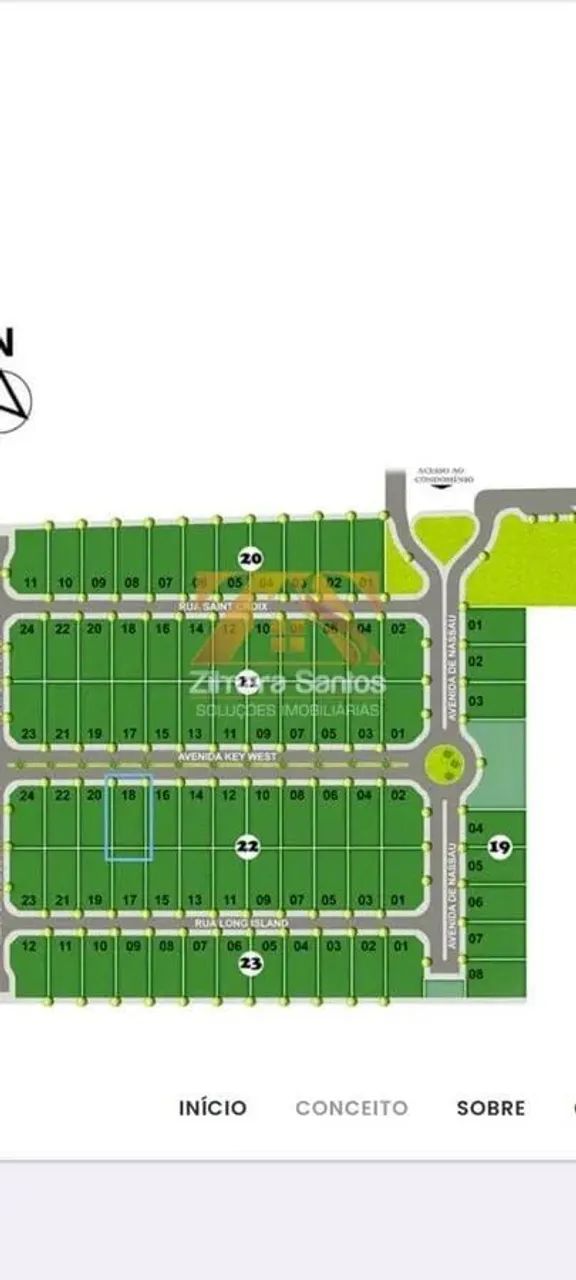 Lote/Terreno - 603 m² - Caribe Golf & Spa - Palmas/TO - Foto 11