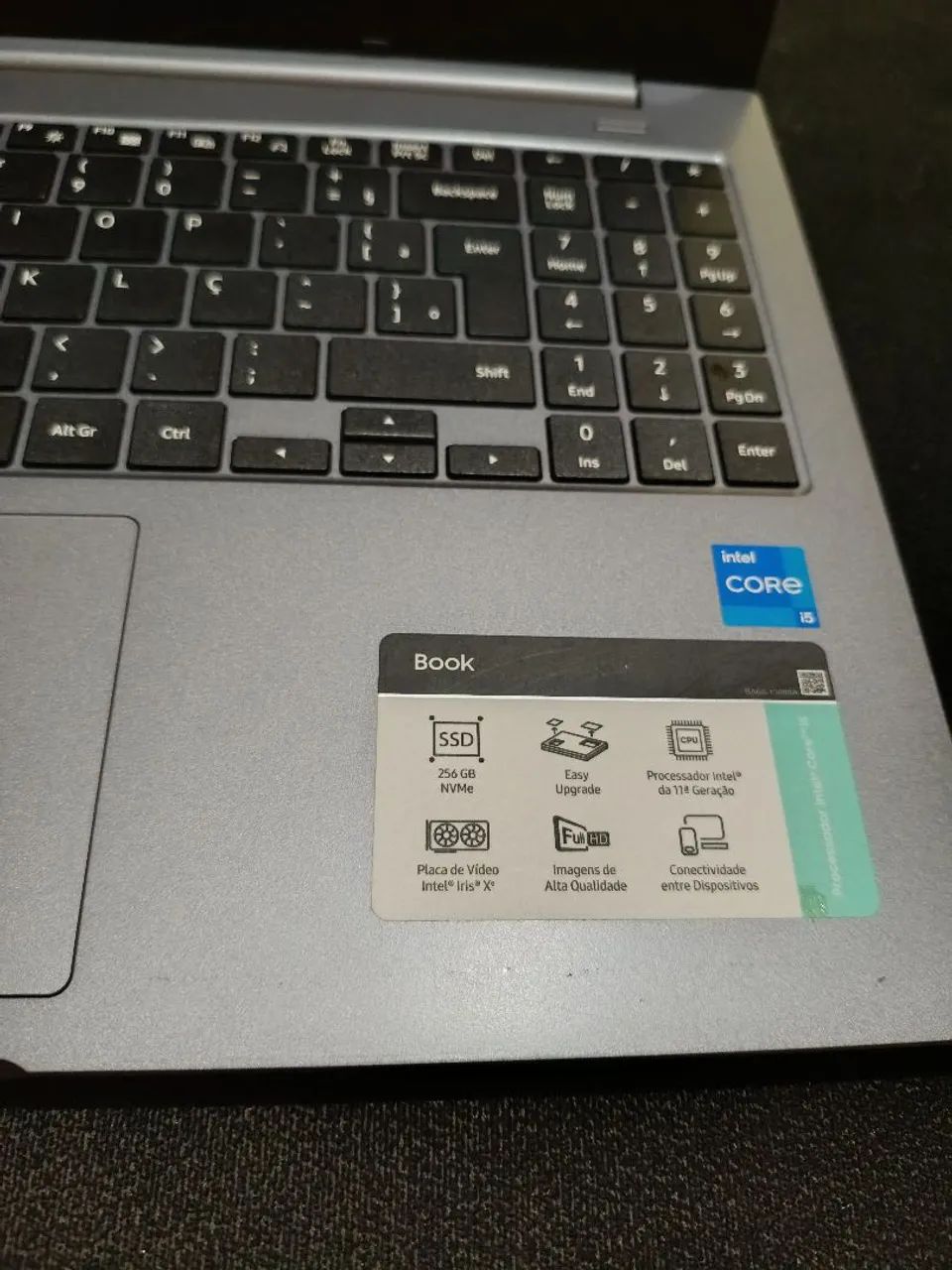 Notebook Samsung I5 11°th 8 GB RAM   - Foto 4
