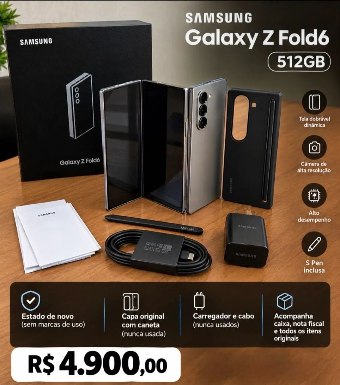 Samung ZFOLD6 512GB  - Foto 4