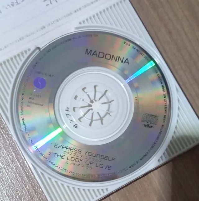 Madonna Express Yourself Mini CD Japonês 3? 1989 Promo - CDs, DVDs