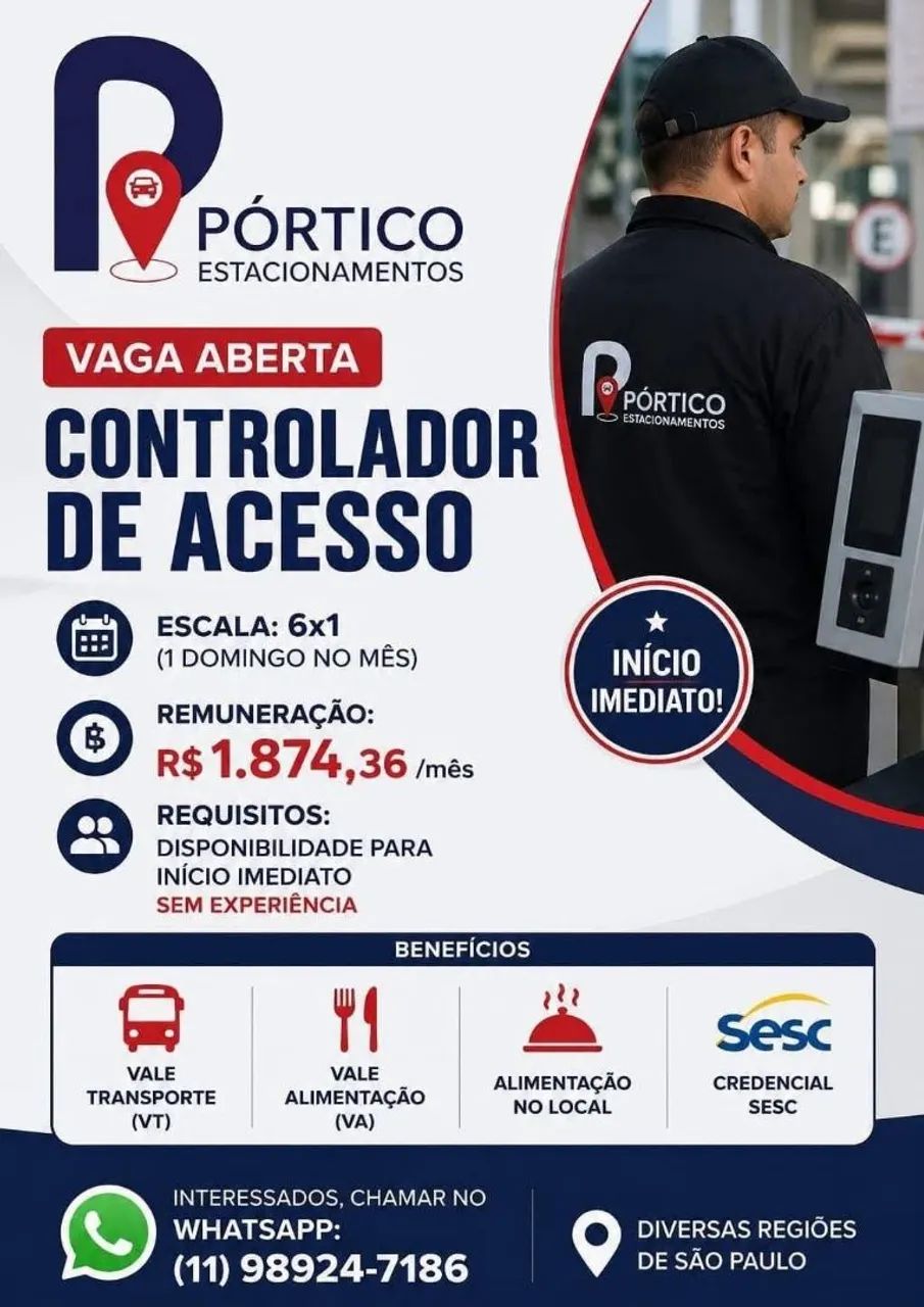 Vagas em aberto 