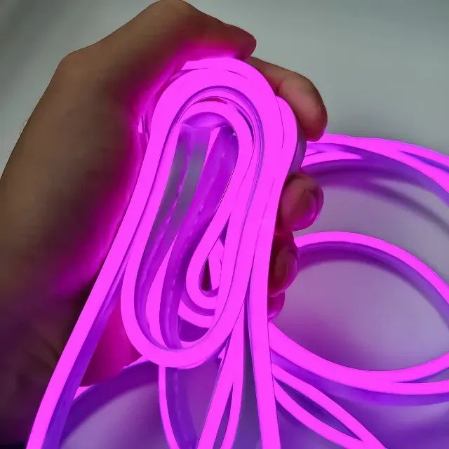 Fita Led Neon USB 5M Roxo - Foto 2