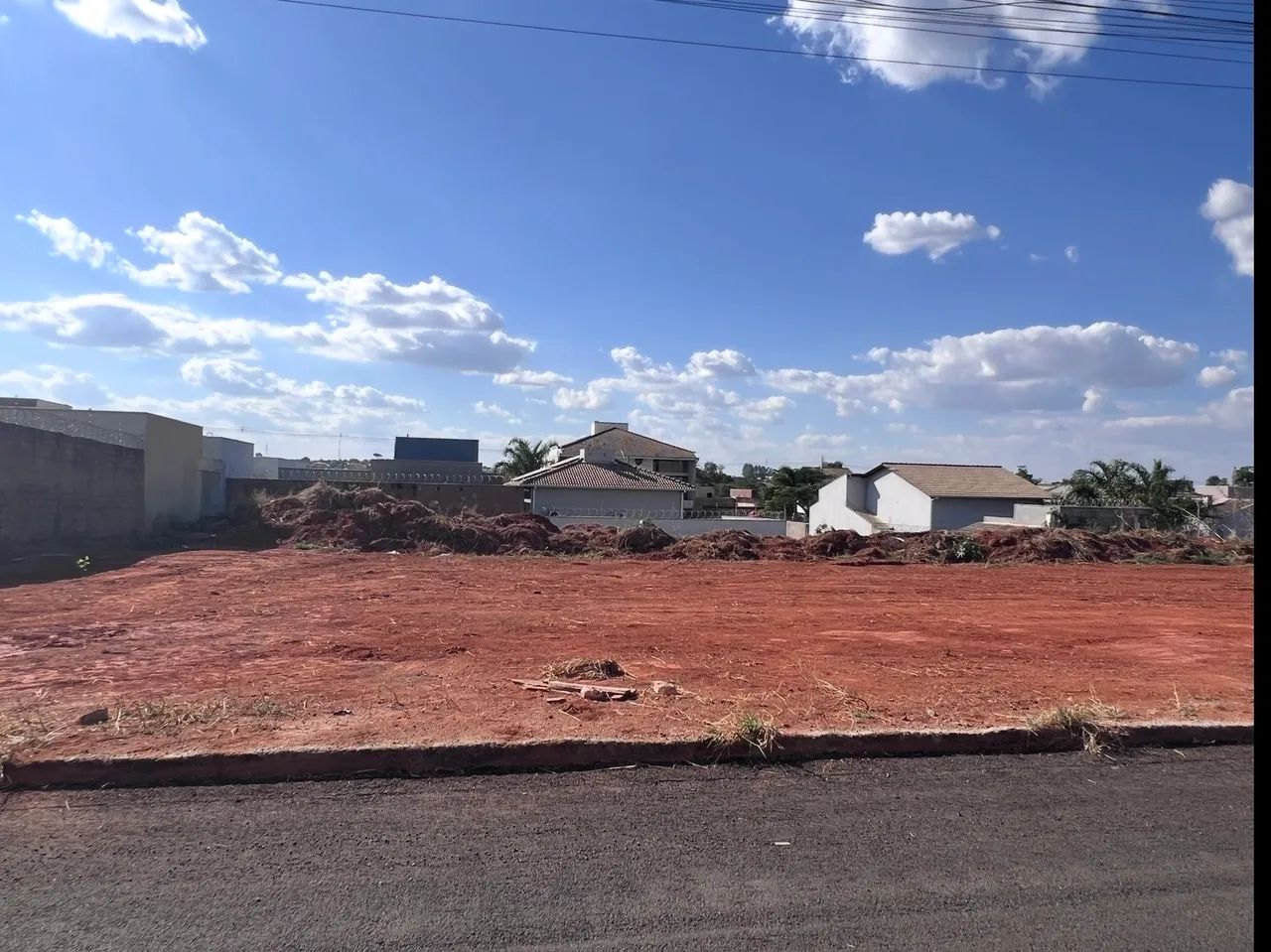 Lotes residenciais. 
