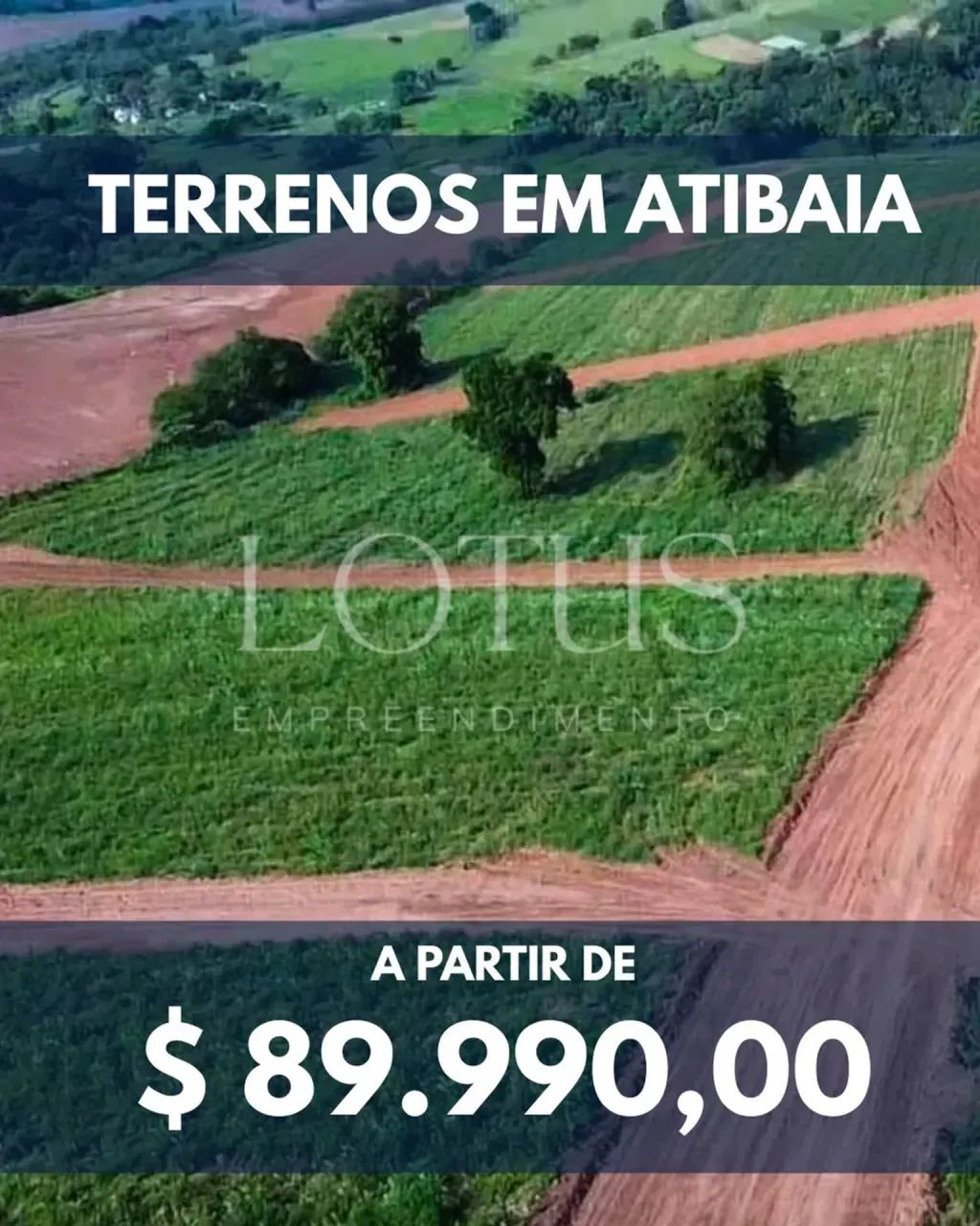85A- TERRENOS EM ATIBAIA COM VISTA PRIVILEGIADA