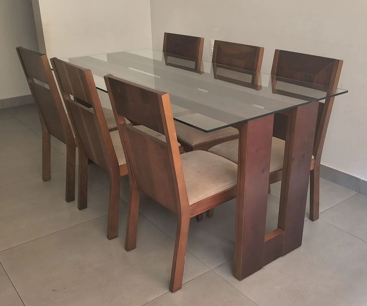 Mesa de jantar + cadeiras