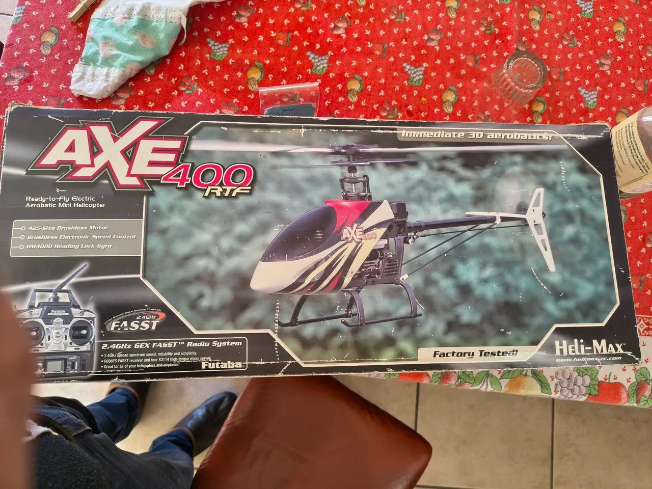 Helicóptero futaba AXE400 RTF 