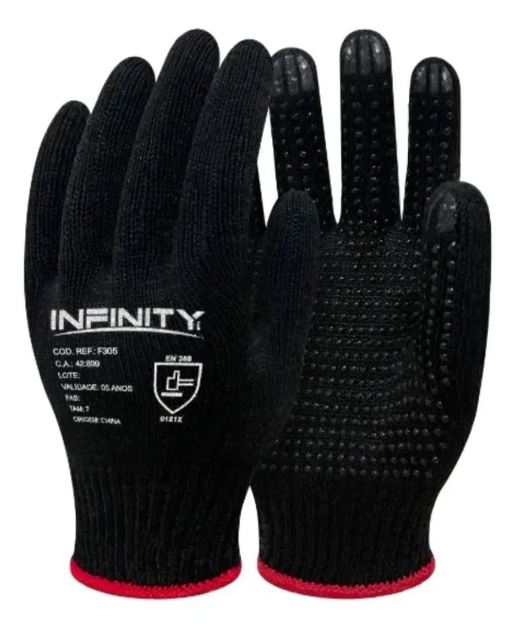 Luva pigmentada 4 fios Infinity 100 pares  - Foto 4