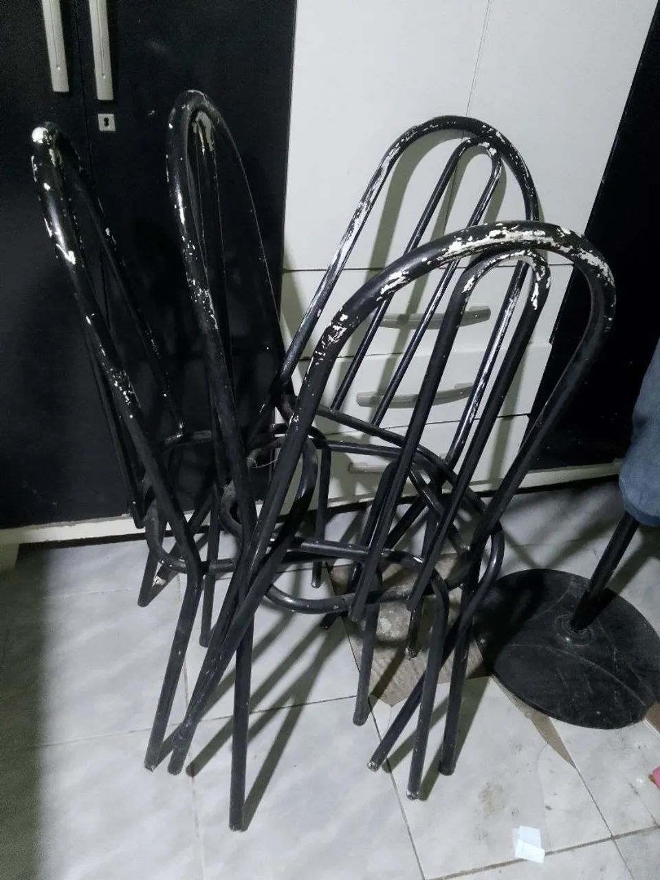 04 CADEIRA TURBULAR PRA REFORMAR