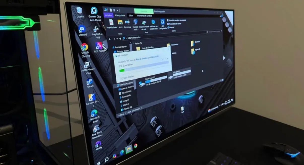 Monitor Samsung Odyssey G6 Oled - Foto 2