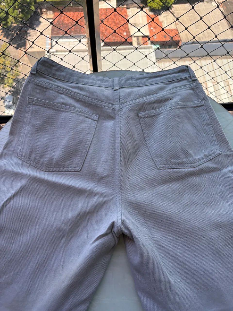 Calça cargo verde claro