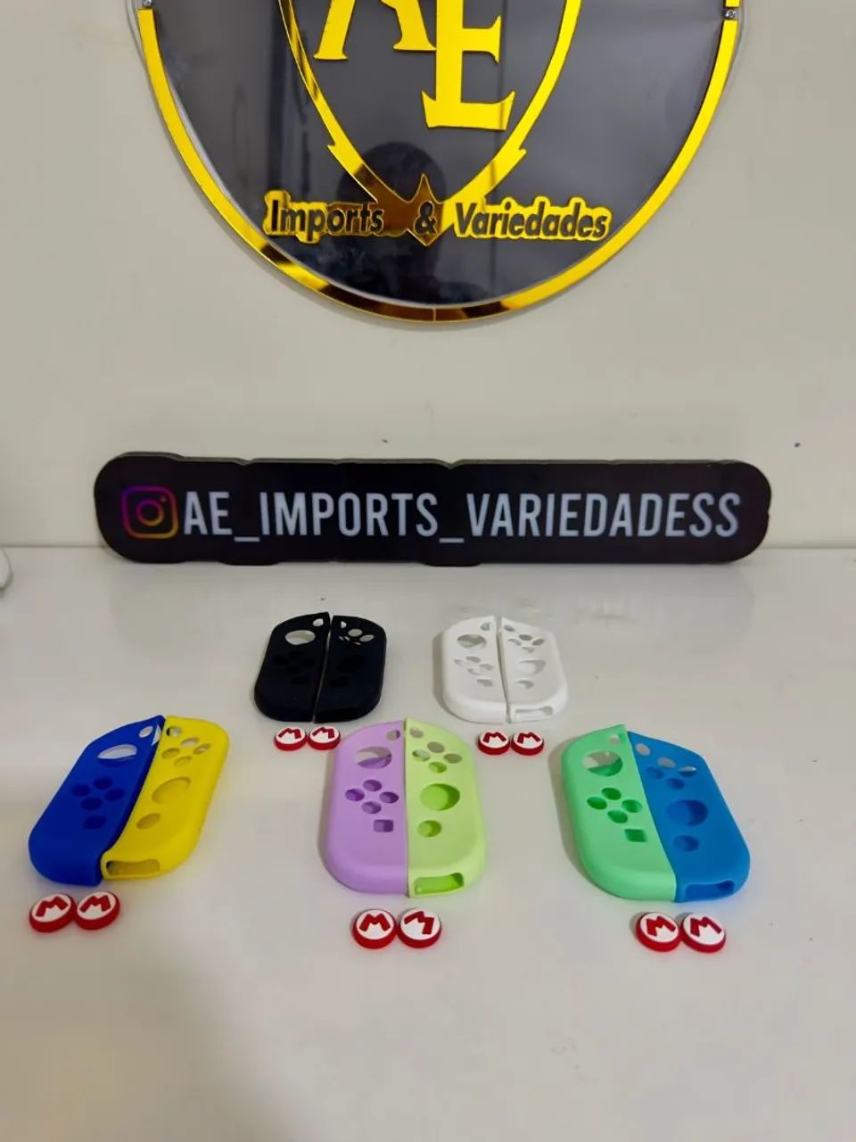 Capa silicone + grip para nintendo Switch  - Foto 2