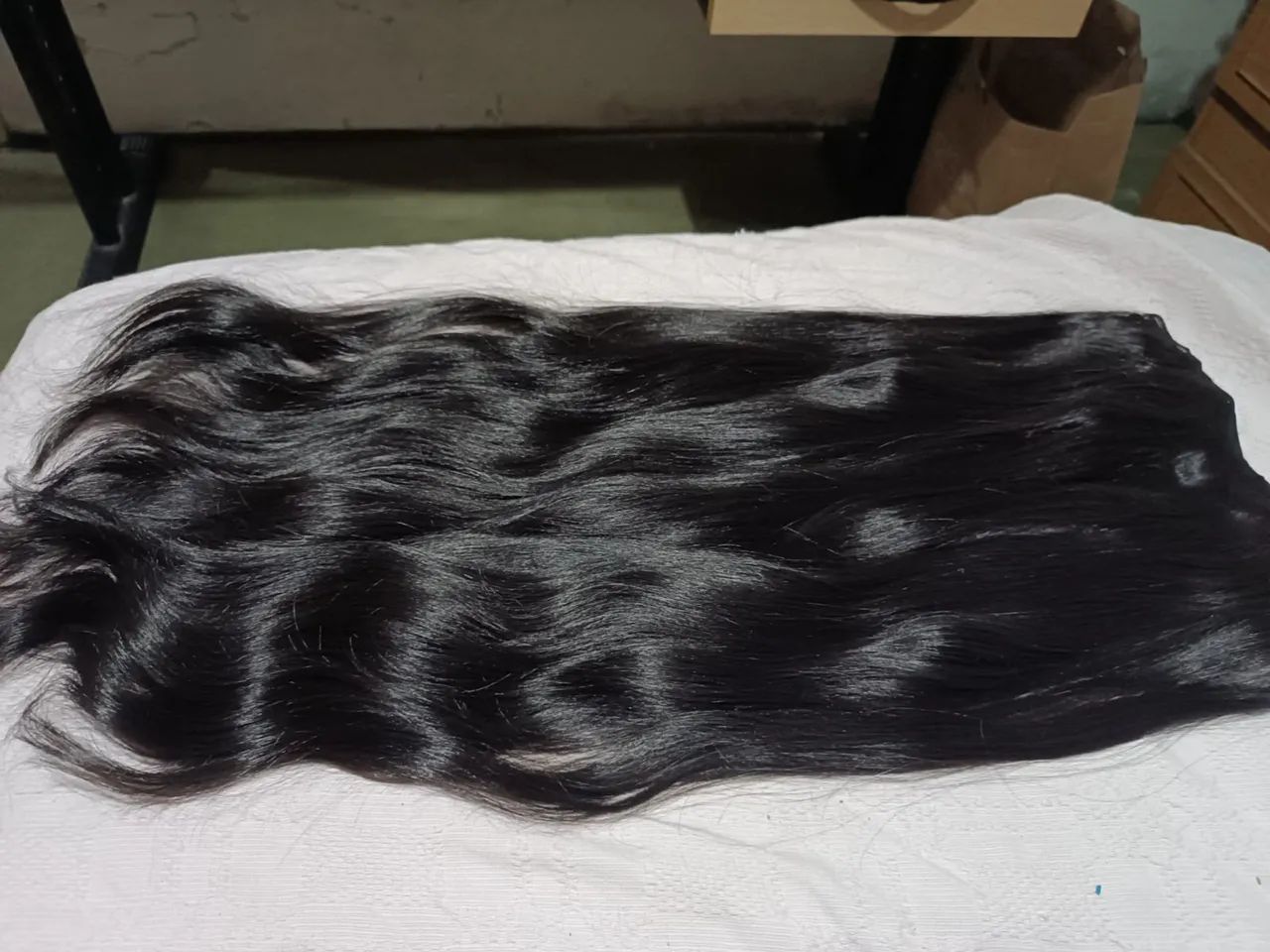 Cabelo humano 70cm 250g - Foto 2