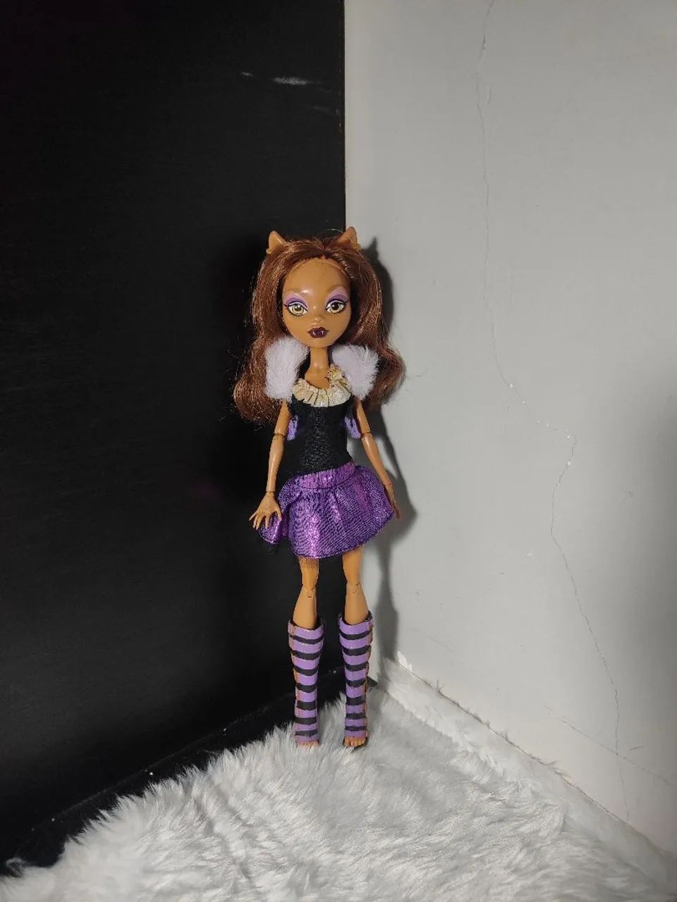 Boneca Monster High Clawdeen Wolf Ghouls Alive G1 