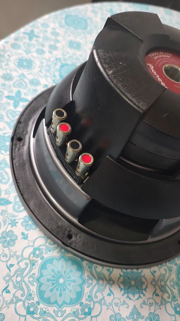 Subwoofer pioneer raro 10 polegadas  - Foto 5