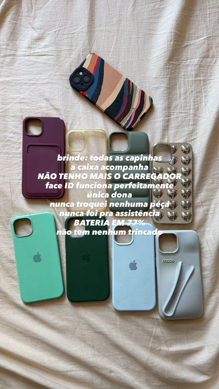 Iphone 13 - 128gb - Única dona  - Foto 4