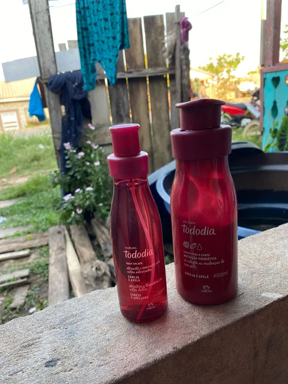  Perfume e creme  o kit