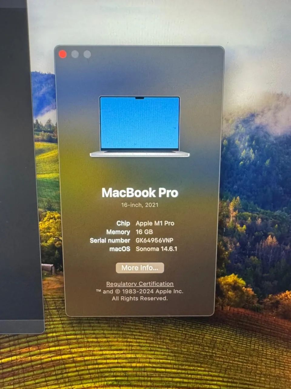 MacBook Pro 16? M1 Pro 16GB Ram - Foto 5