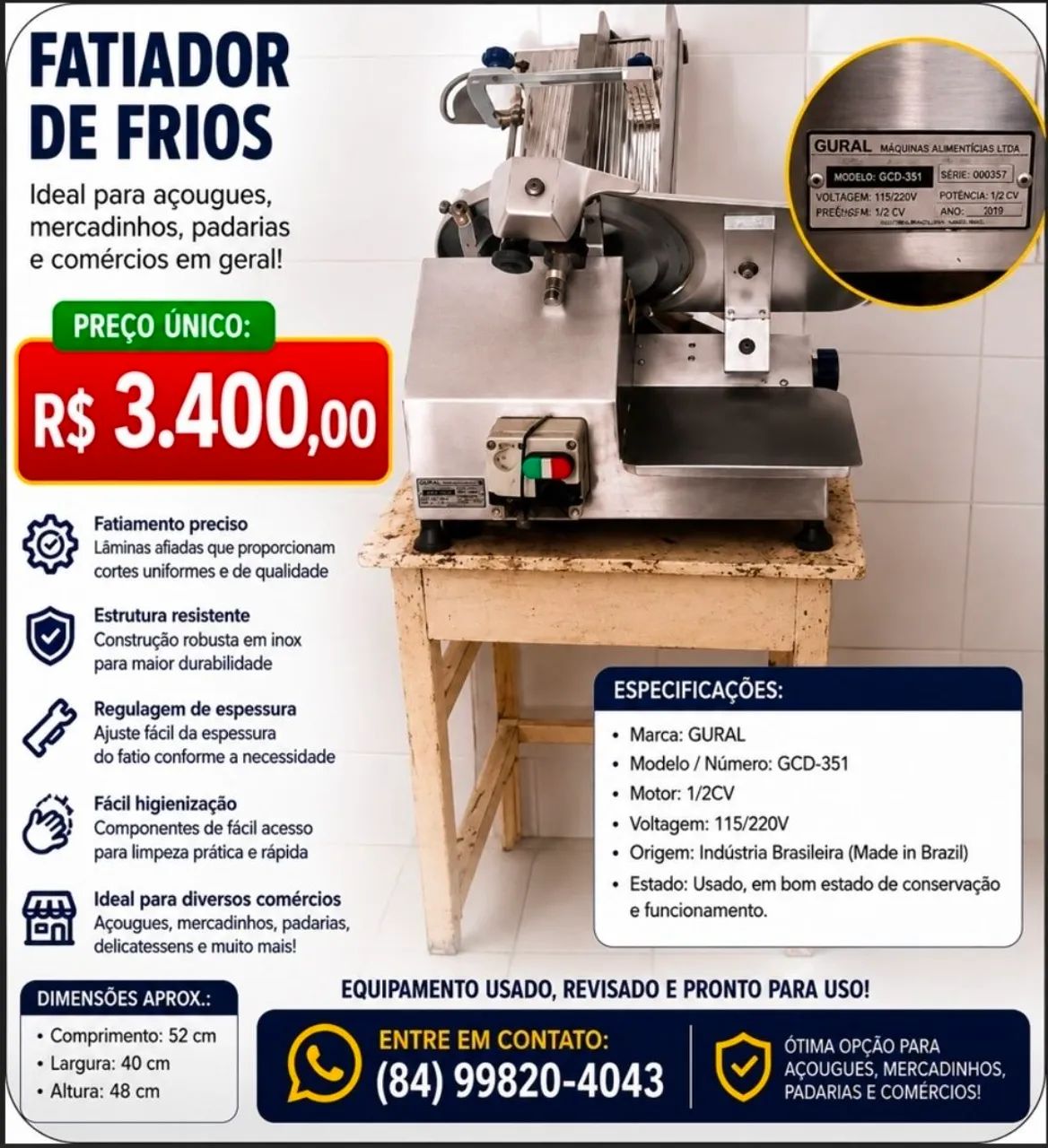 Equipamentos para açougue ou Mercadinho - Foto 4