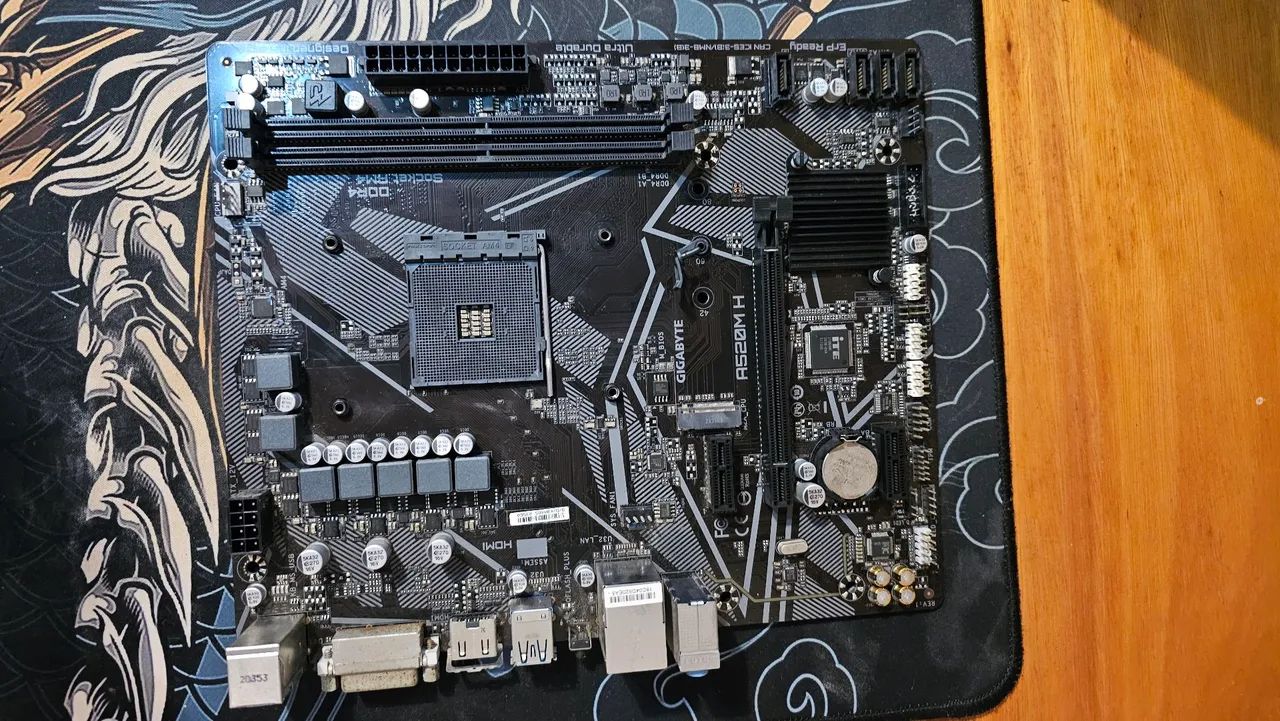 Gigabyte A520M H com defeito ? não liga - Foto 2