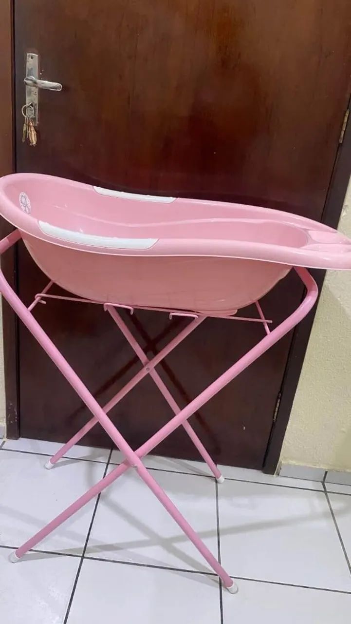 Bebê conforto + kit banheira  - Foto 4