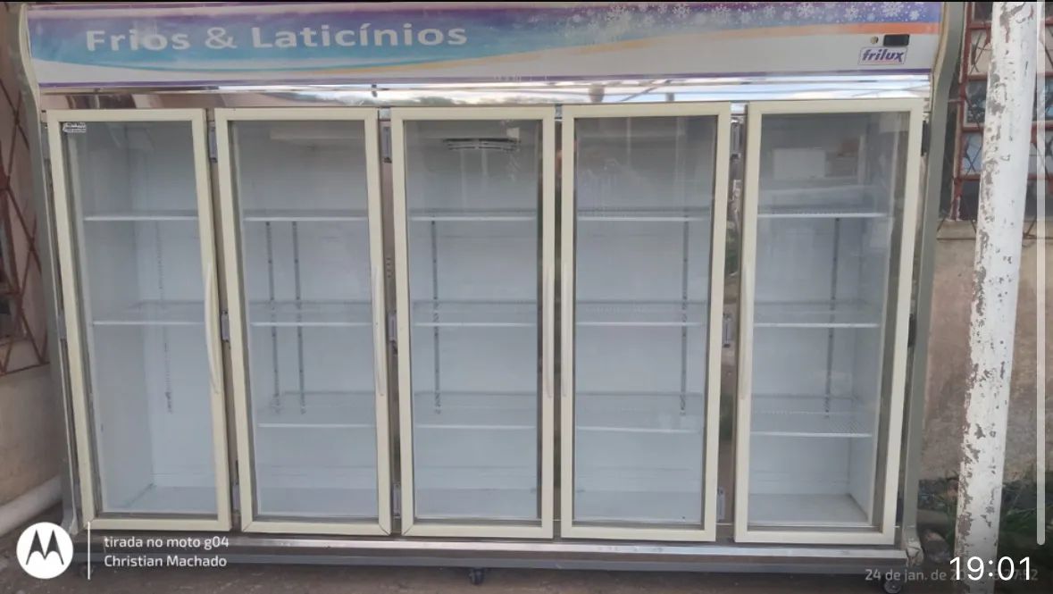 Vitrine refrigerada 5 portas - Nova  - Foto 3