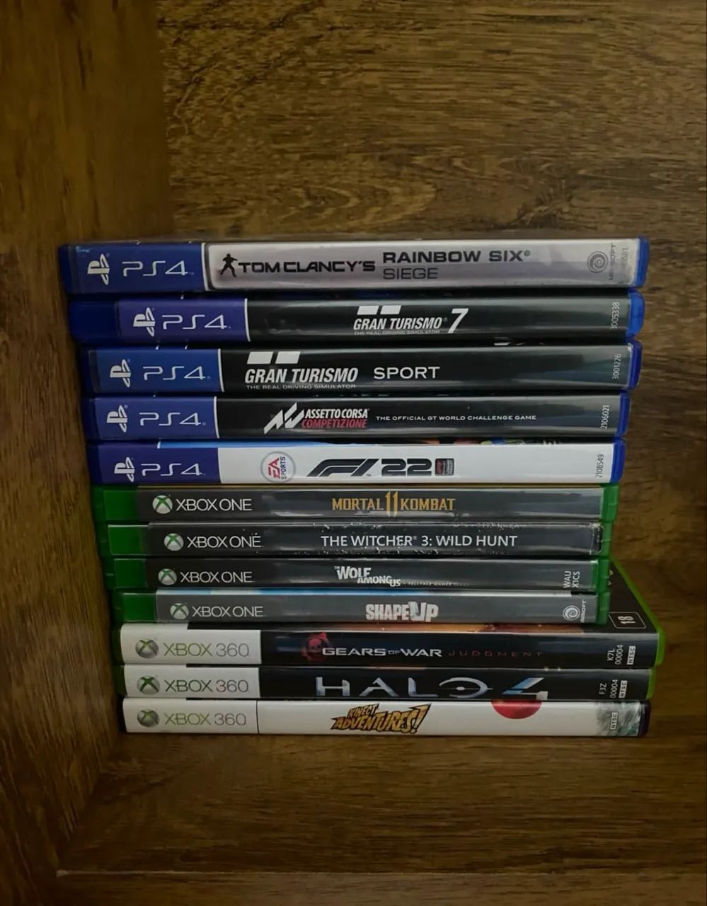 Jogos PS4, Xbox One e Xbox 360
