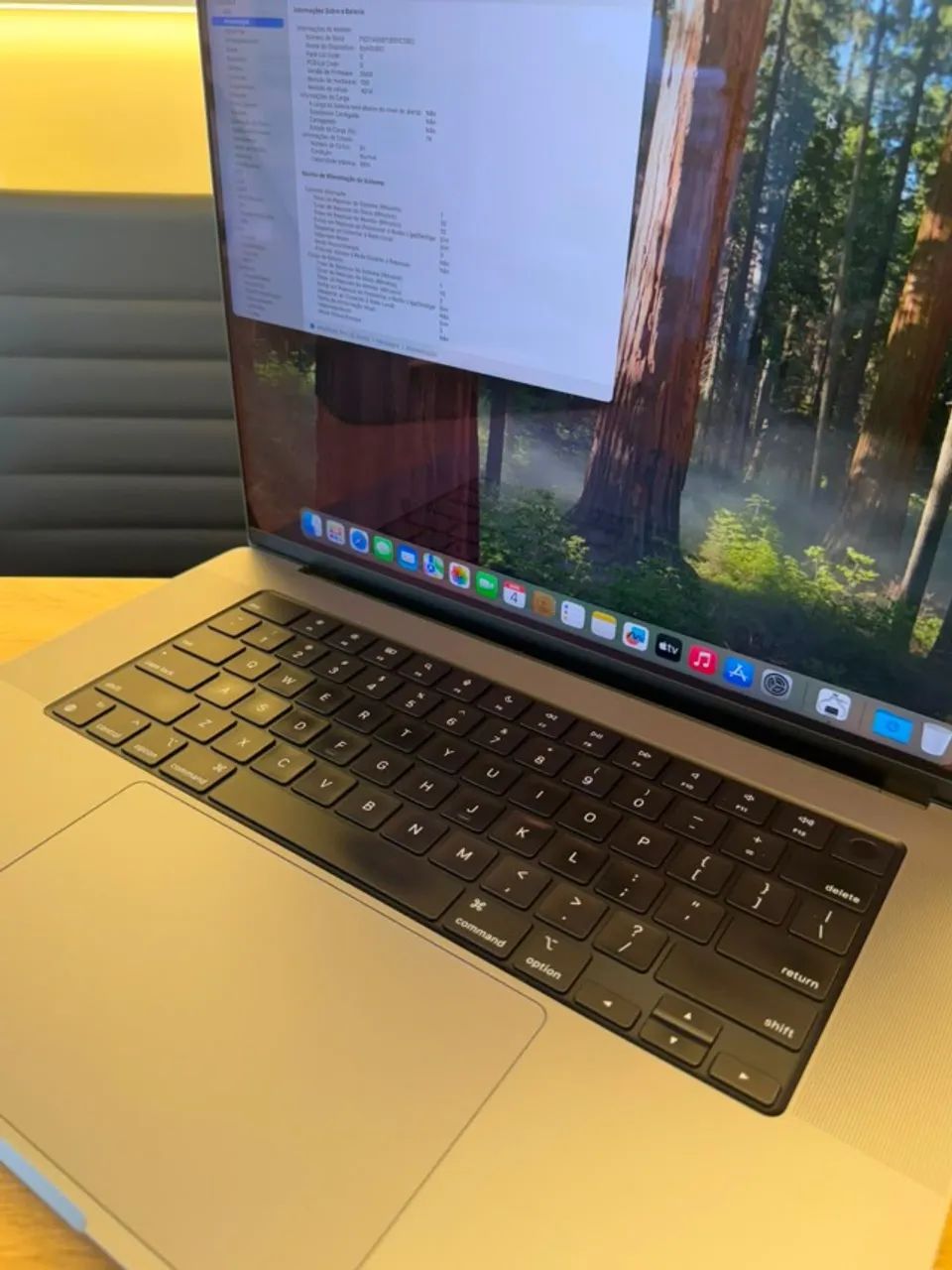 MacBook Pro 512GB 16GB 16 Polegadas ( M1 Pro) com garantia - Loja física - Foto 3