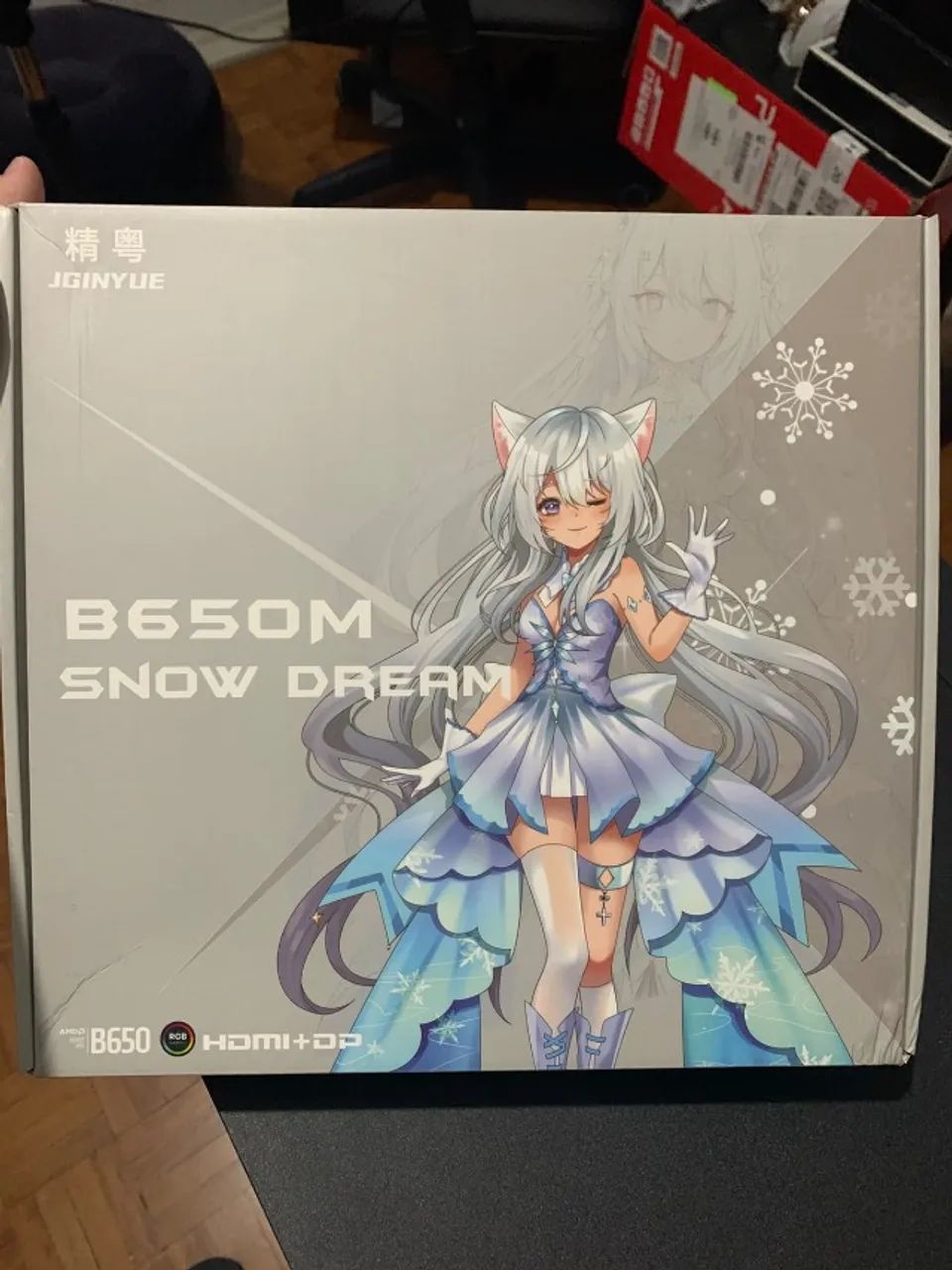 Placa mãe JGINYUE B650M Snow Dream AM5 - Foto 3