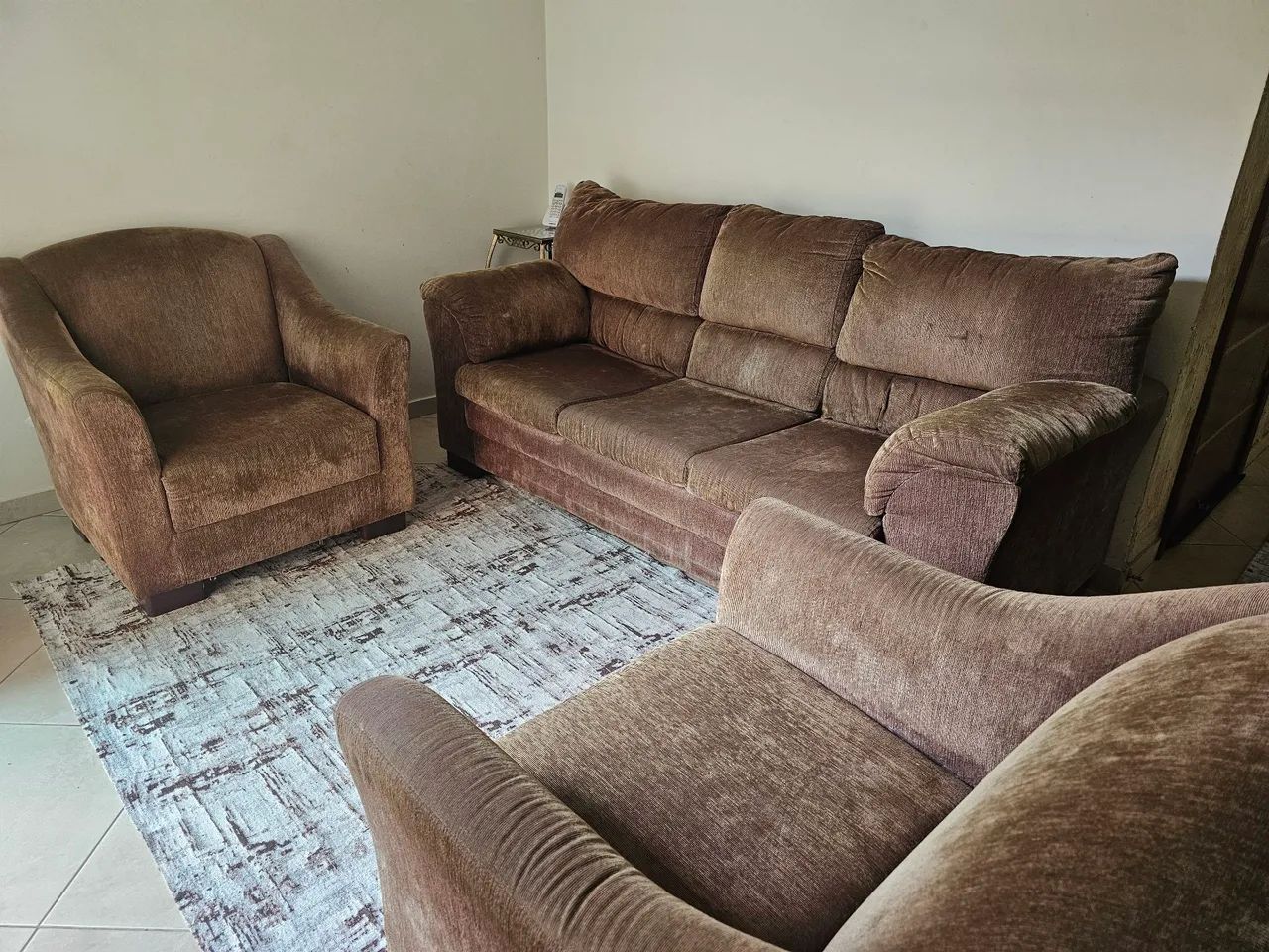Sofá 3 lugares + 2 poltronas  - Foto 2