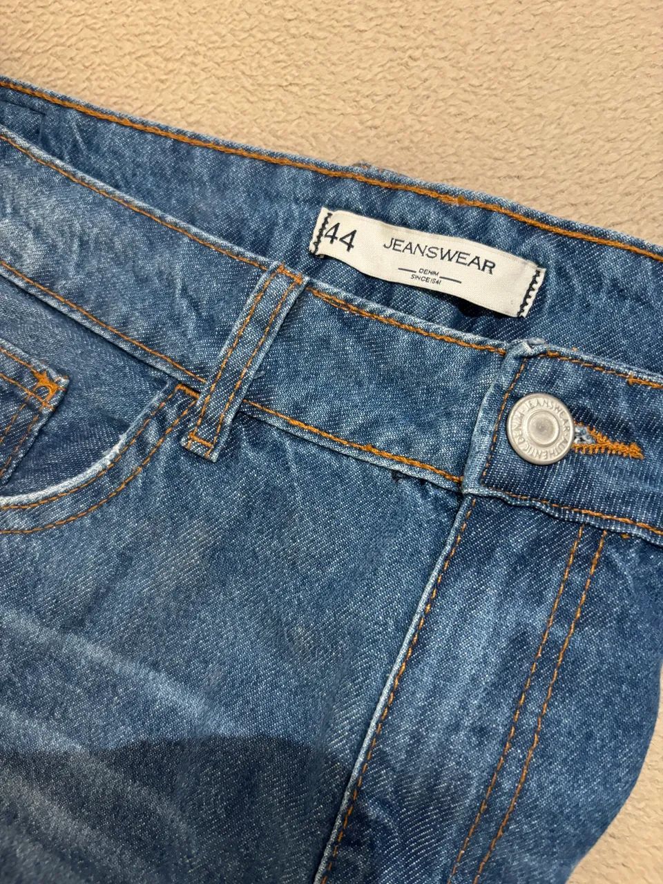 Calça jeans mom feminina - Foto 3