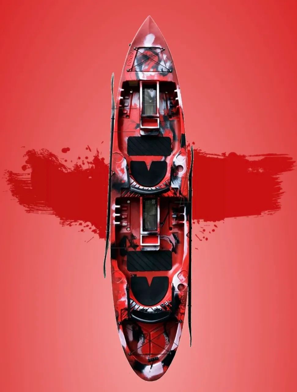 Caiaque Caiaker New Foca Duplo - Esportes Aquáticos - Canelinha