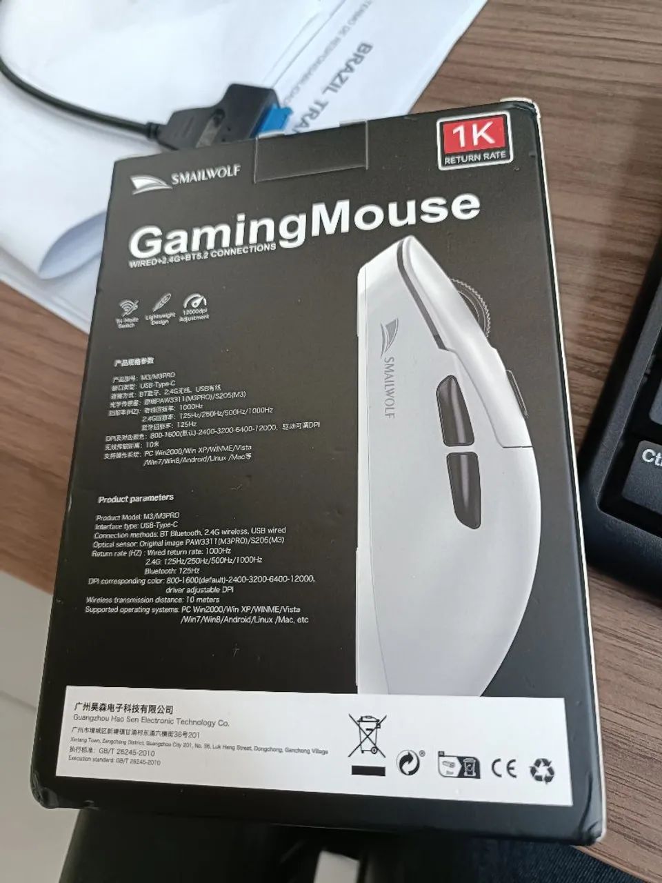 Mouse Gamer Smailwolf m3 Pro - Foto 3