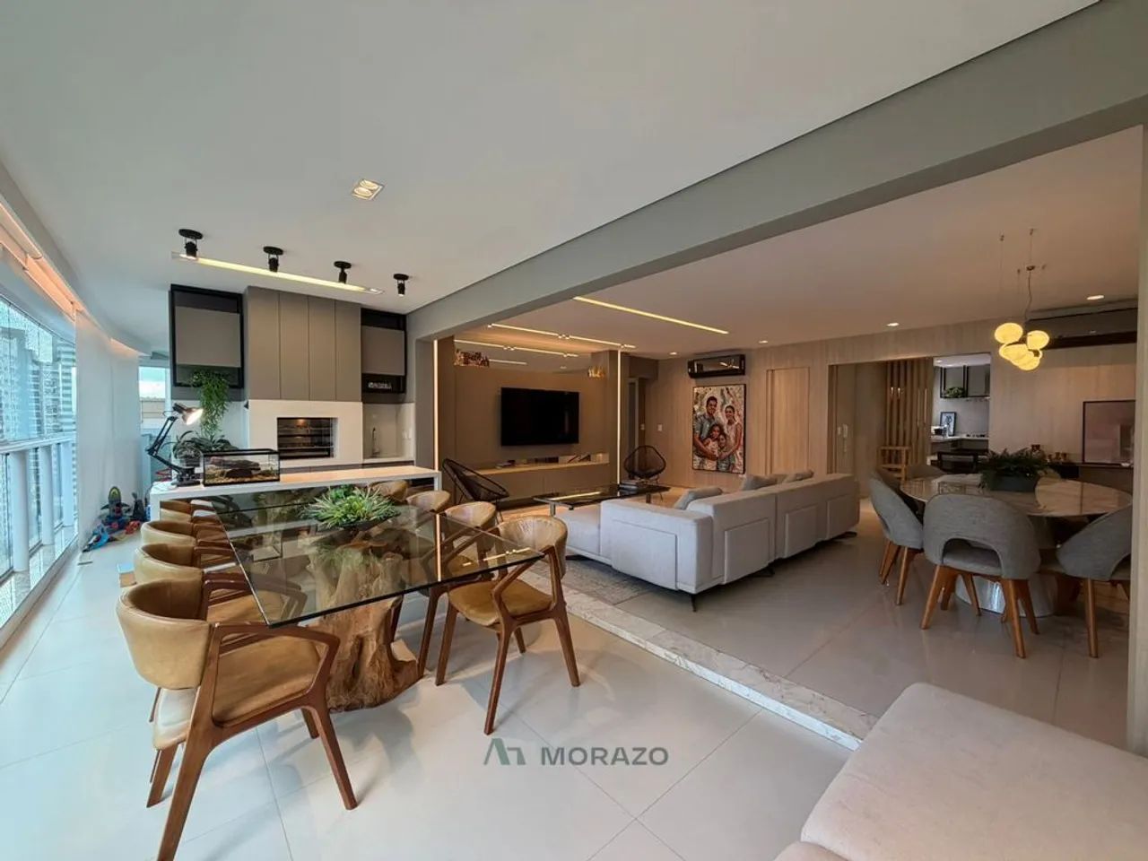 Apartamento 100% mobiliado Alto Padrão com 04 suítes