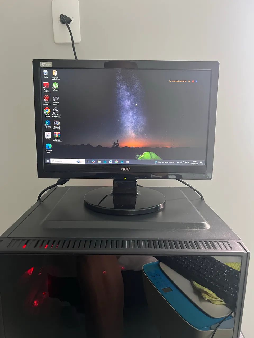 Vendo PC, excelente pra estudar. 