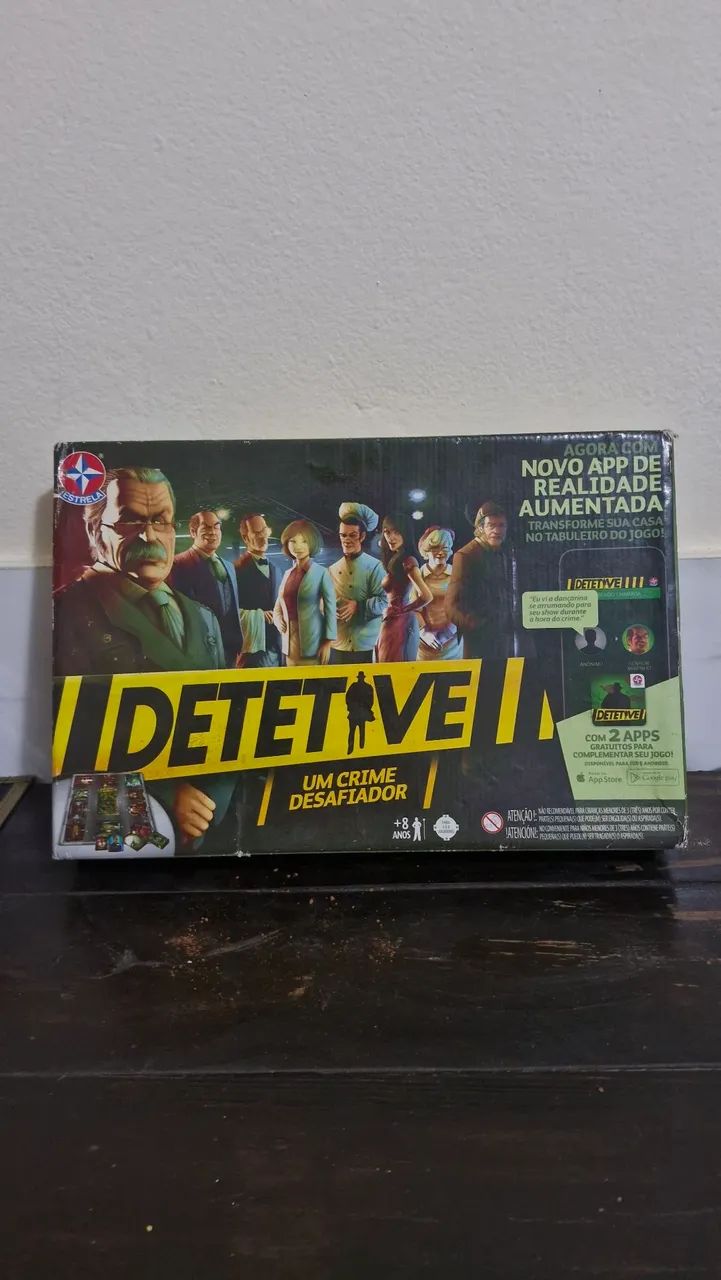 Jogo de tabuleiro DETETIVE