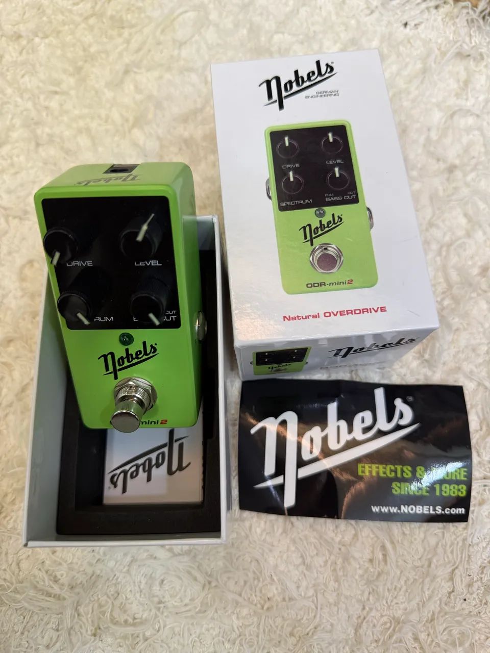 Pedal Nobels ODR mini2 para guitarra