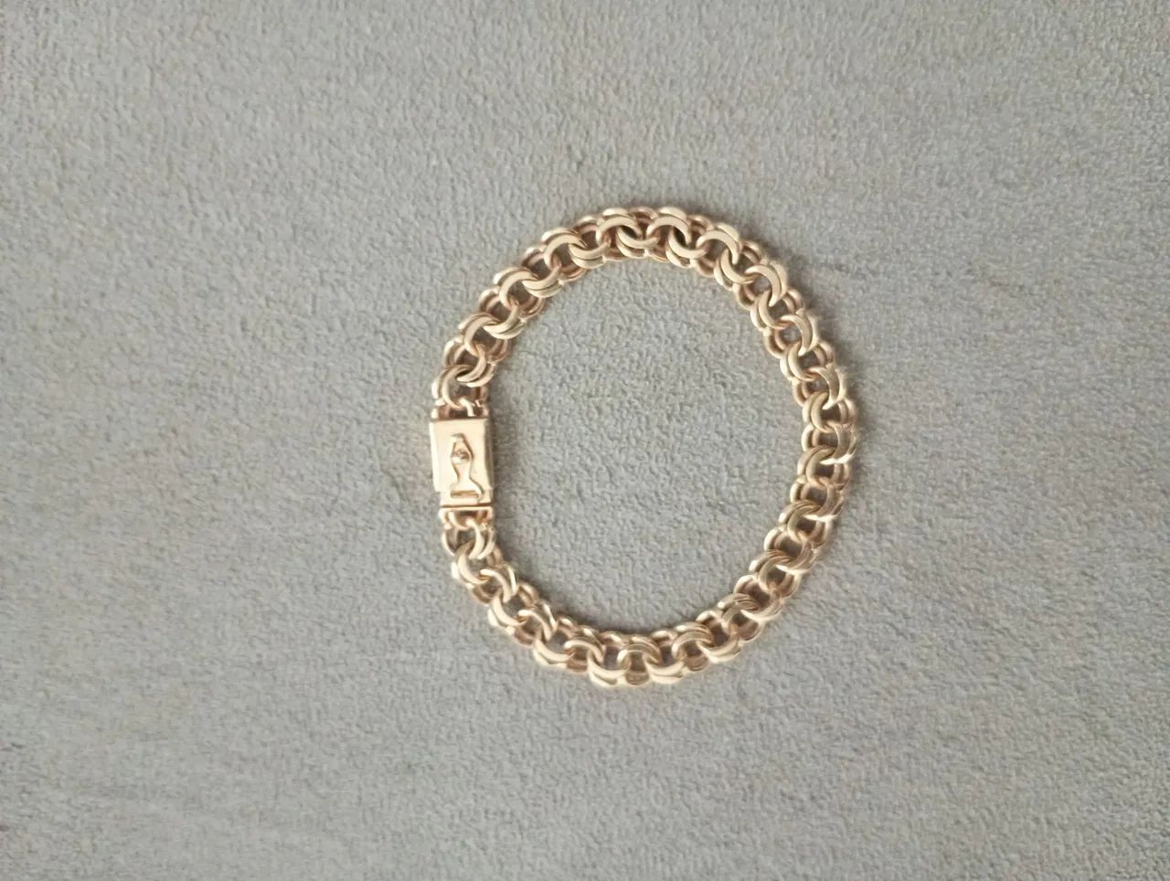 Pulseira ouro 18k 21g LINDA  - Foto 5