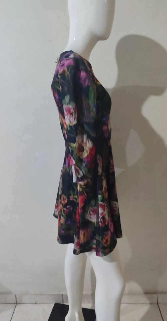 Vestido Florido Zara Tam P  - Foto 2