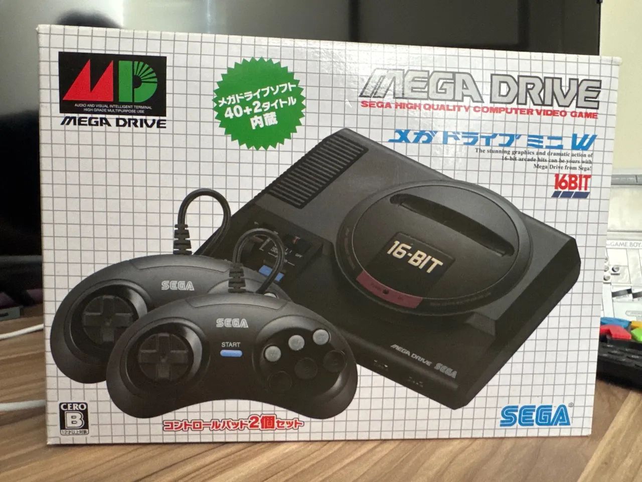 Mega Drive Mini Original Completo
