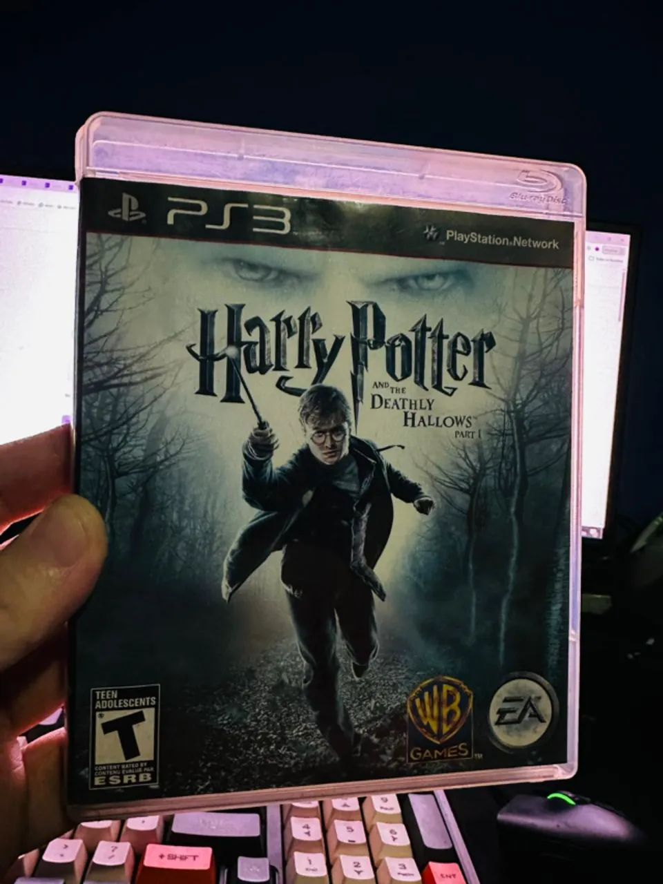 jogo original para ps3 midia fisica - harry potter e as reliquias da morte parte 1