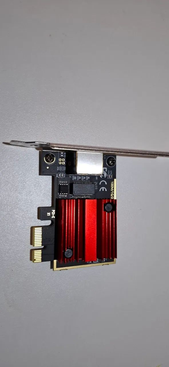 Placa de rede 2.5 Gbps