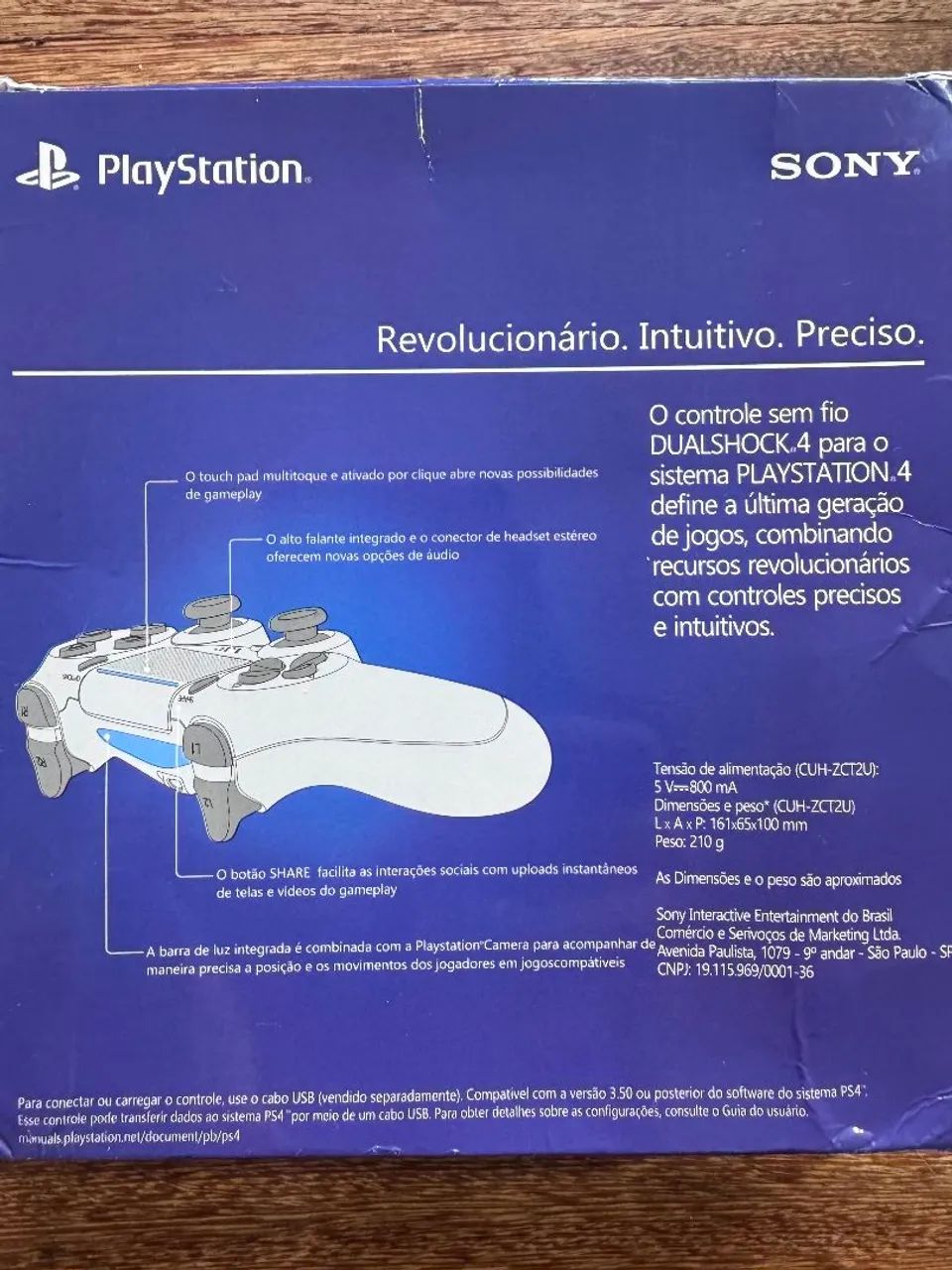 Controle PS4 NOVO nunca usado - Foto 4