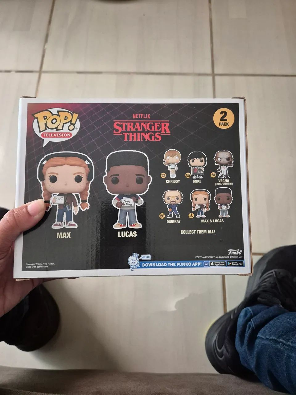 Funko pop Max e Lucas (2 pack) - Stranger Things  - Foto 4