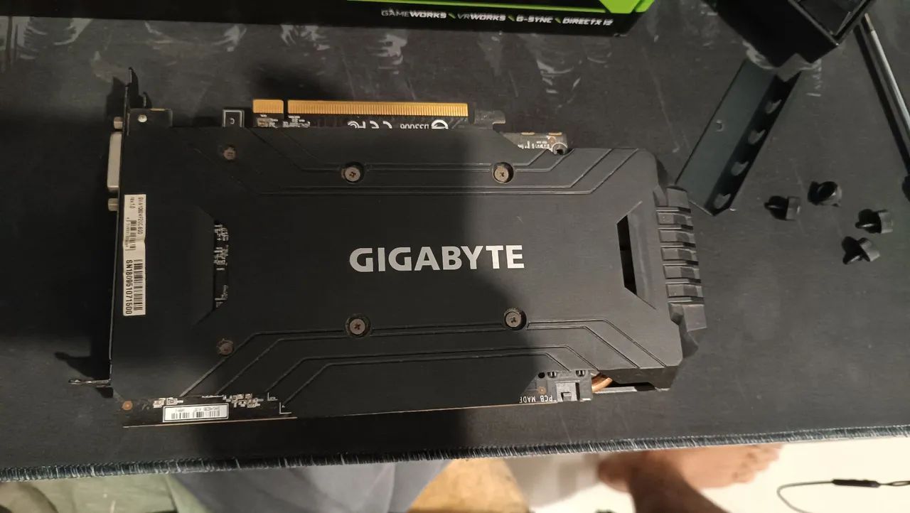 Placa de vídeo GTX 1060 6gb ram, funcionando perfeitamente - Foto 2